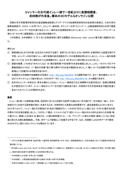 ミャンマーの古代湖インレー湖で一世紀ぶりに魚類相調査