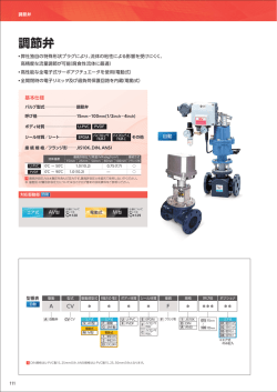 調節弁