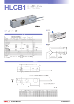 HLCB1ビーム型ロードセル