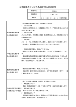 実施状況（狛江市）(PDF:234KB)