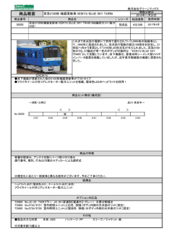 HP用商品概要GM30202_京急2100形機器更新車