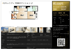 資料PDF - アップル不動産