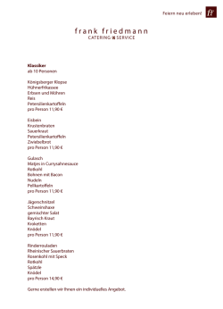 Herunterladen - Frank Friedmann Catering