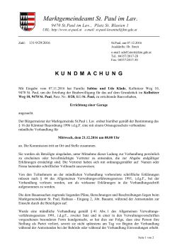 2016-K34-07.12.2016 Kundmachung, mündl. Verhandlung, Sabine