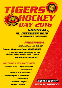 Tigers-Hockey-Day 2016  - SCL