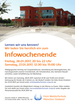 Informationswochenende