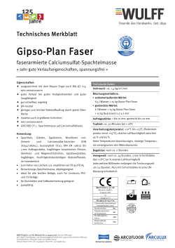 Gipso-Plan Faser