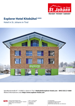 Explorer Hotel Kitzbühel in St. Johann in Tirol