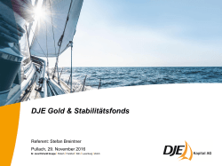 DJE - Die Fondsplattform