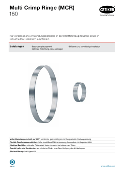 Multi Crimp Ringe (MCR) 150