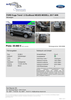 Preis: 20.980 € MwSt. ausweisbar