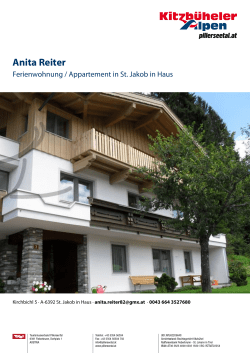 Anita Reiter in St. Jakob in Haus