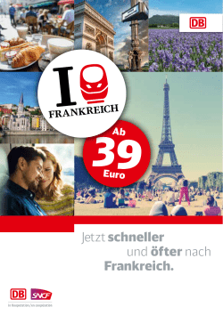 Flyer Frankfurt - Paris zum