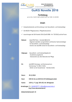 GuKG Novelle 2016