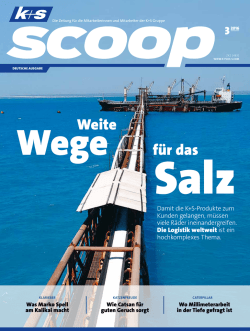 Weite f&uuml;r das - K+S Aktiengesellschaft