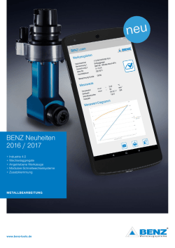 BENZ Neuheiten - WTN Werkzeug-Technik