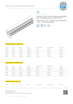Datenblatt - PUK Group GmbH