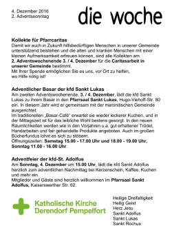 herunterladen! - Katholische Kirche Derendorf Pempelfort