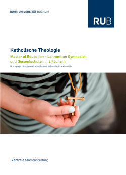 Katholische Theologie - Ruhr