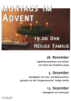 HEILIGE FAMILIE