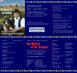 im Hotel Kleiner Prinz, Huttwil im Kirchgemeindehaus Wyssachen