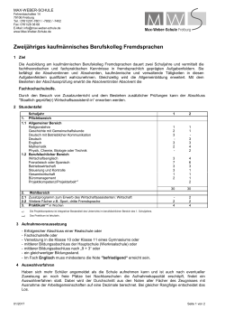 PDF-download des Informationsblattes - Max-Weber