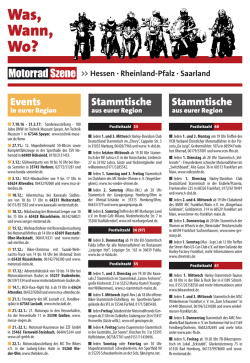 Hessen, Rheinland-Pfalz, Saarland