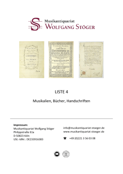 PDF-Download - Musikantiquariat Wolfgang Stöger