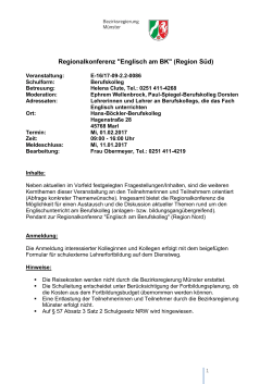 "Englisch am BK" (Region Süd)