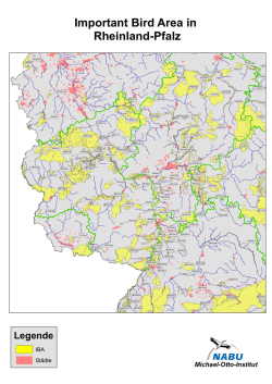 Important Bird Area in Rheinland-Pfalz - Michael-Otto