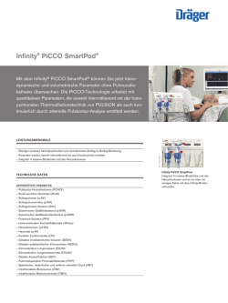 Infinity&reg; PiCCO SmartPod