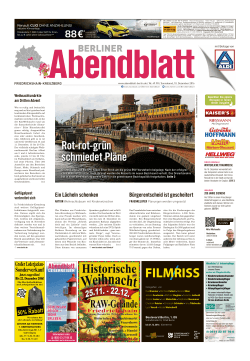 filmriss - Berliner Abendblatt