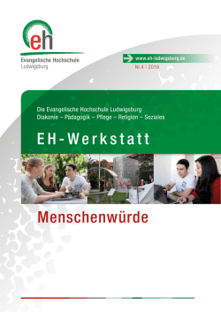 EH-Werkstatt Menschenw&uuml;rde - Evangelische Hochschule