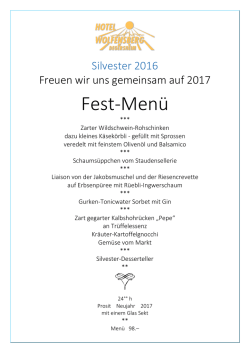 Fest‐Men&uuml;