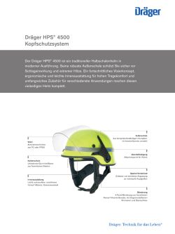 Dr&auml;ger HPS &reg; 4500