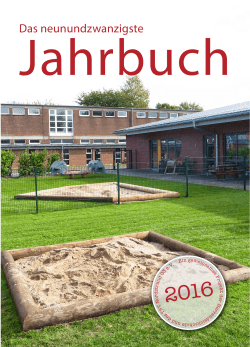 Nordstrander Jahrbuch 2016