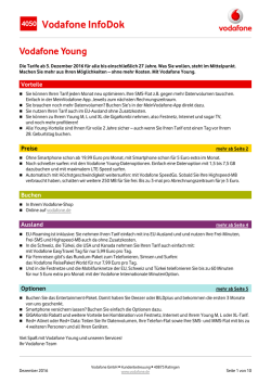 InfoDok 4050: Vodafone Young