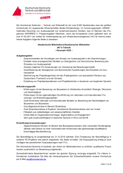 Technik und Wirtschaft ist mit rund 8.500 Studierenden eine der