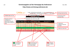 Vertretungsplan online
