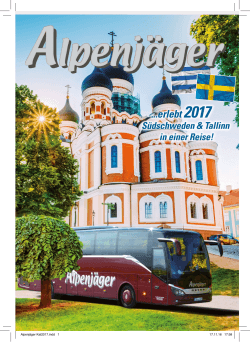 Katalog 2017 - Alpenjäger Reisen