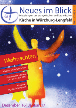Aktuelle Ausgabe - Kirche in Lengfeld
