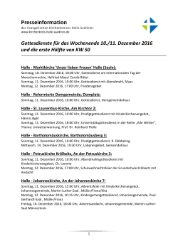 Presseinformation