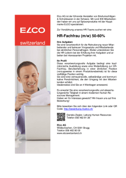 HR-Fachfrau 50-60%