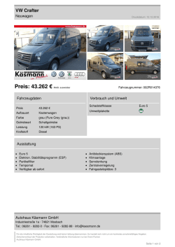 Inserat drucken - Autohaus K&auml;smann