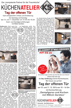 Tag der offenen Tür