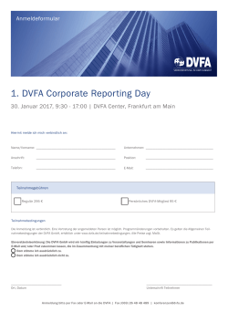 1. DVFA Corporate Reporting Day