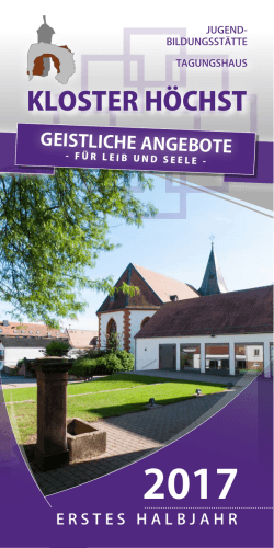 kloster höchst - Evangelisches Dekanat Odenwald