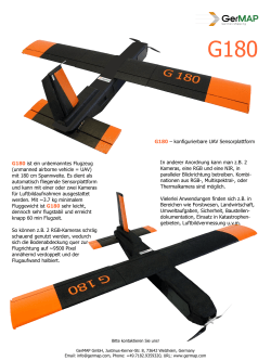 G180 ist ein unbemanntes Flugzeug