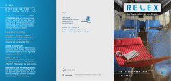 Flyer RELEX - Verband Region Stuttgart