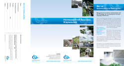 Informationsfolder - Kleinwasserkraft Österreich
